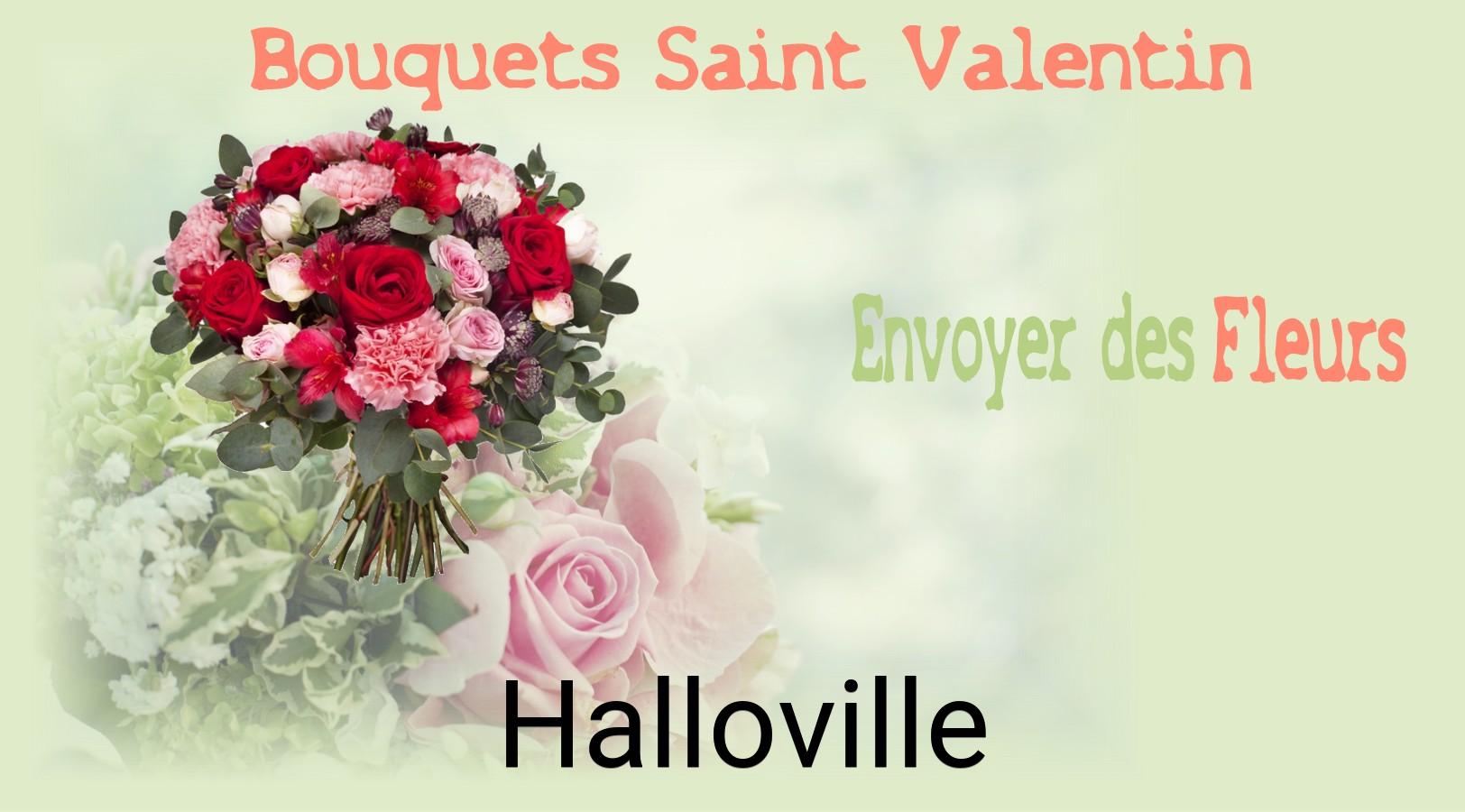 Roses de Saint-Valentin livrées à Halloville